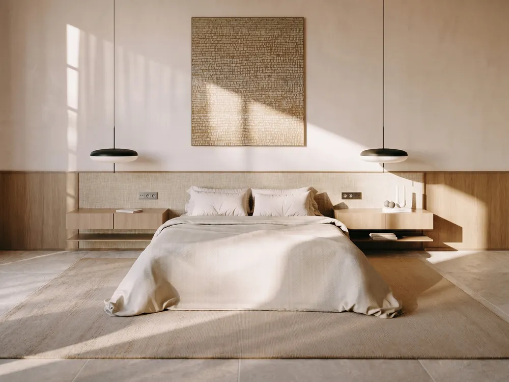 Master suite bedroom with direct ocean views at El Alto OceanView Residences, Playa El Zonte, El Salvador